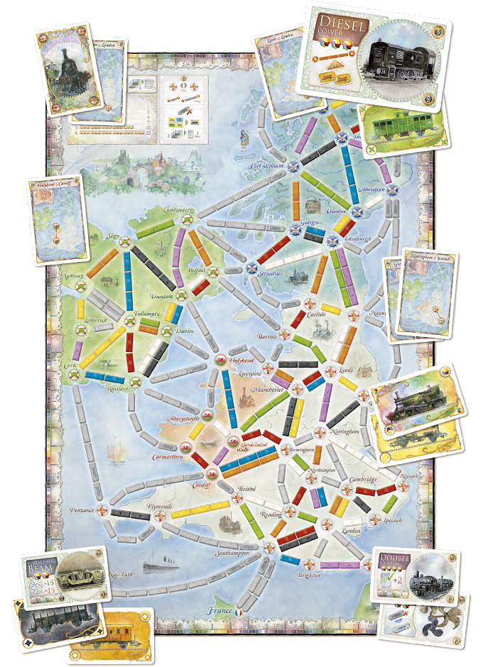 Ticket to Ride : United Kingdom - Map Collection Vol. 5